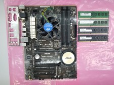 ASUS H97-PLUS ATX Motherboard LGA1150 w/ i7-4790S 3.2GHz 32GB DDR3 Heatsink I/O picture