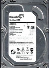 Seagate ST4000DM000 S/N S300EJEN P/N 1F2168-300 FW: CC54 Date Code 14324 picture