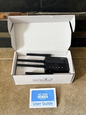 WiFi Extender 1200Mbps Long Range WiFi Booster 12880 Sq Ft 105 Devices Black picture