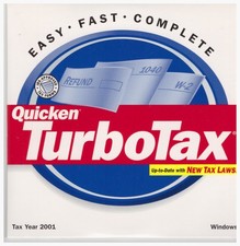 Intuit™ Quicken™ TurboTax™ Tax Year 2001 for Windows picture