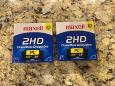 2 Boxes Of MAXELL MF 2HD 3.5