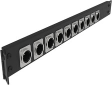 12 Port/Way/Hole Hinged Patch Panel - 1U 19