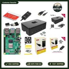 Ultimate Raspberry Pi 4 Kit - 4GB RAM, 32GB EVO+ Card & High-Gloss Case Included picture