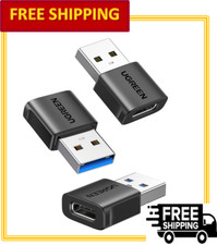 UGREEN USB A 3.0 Male to USB C Female Adapter / Converter,  10Gbps - 3 Pack picture