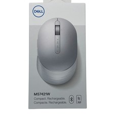 NEW - Dell MS7421W Premier Multi-Device Wireless Mouse - Rechargeable, Silver picture