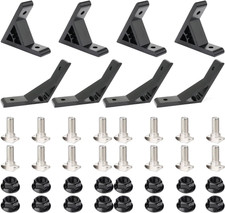 4Pcs 45 & 135 Degree 2020 Aluminum Extrusion Hardware Angle Bracket | 20 Series picture