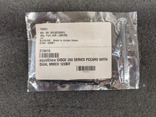New, Cisco, AIR-LMC352, 350 SERIES PCCARD WITH DUAL MMCX 128BIT WIRELESS LAN picture