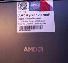 AMD Ryzen 7 8700F 8-Core 16-Thread Socket AM5 4.1GHz Processor picture