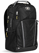 OGIO Axle Pack Backpack 15/17 in Laptop, Padded, Solid, Black/Gray picture