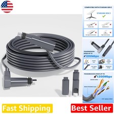 Genuine Starlink Cable 75ft Gen 2 Ethernet Uv Resistant Heat Resistant Gray picture