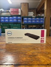 Dell V4TG6 High Yield Magenta Toner Cartridge C2660dn/C2665dnf Sealed OEM picture