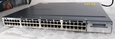 Cisco Catalyst WS-C3750X-48T-L Ethernet Switch w/ Ears +1x 350w PSU + Cord picture