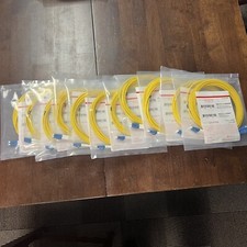 11 Lot- Proline 5m LC to SC Single Mode 9/125 Fiber Optic Patch Cable 16ft picture