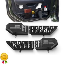 Metal Front Door Pocket Storage Box 2018-2026 Jeep Wrangler Gladiator 2PC New picture