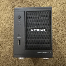 NETGEAR ReadyNAS Duo RND2110 v2 2-Bay NAS No Drives Ethernet USB PC/Mac picture