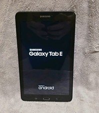 MAKE AN OFFER Unlocked Samsung Galaxy Tab E 16GB Black AT&T Wi‑Fi 4G Android picture