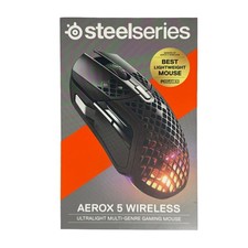 SteelSeries Aerox 5 Wireless Ultralight Gaming Mouse Black 62406 Speed Precision picture