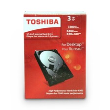 Toshiba P300 3TB 3.5in SATA 7200RPM 64MB Internal Desktop Hard Drive HDWD130 picture