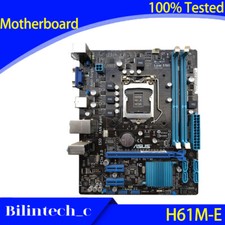 FOR ASUS H61M-E Motherboard Support i3 i5 i7 1155PIN H61 16G DDR3 ATX standard picture