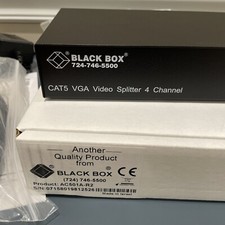 Black Box AC501A-R2 CAT5 VGA Video Splitter 4-Channel Module picture