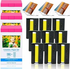 Canon KP-108IN Color Ink Paper Set 4x6 for Canon Selphy CP1300 1200 910 1500 Lot picture