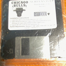 Chicago Bulls Screen Saver Software 3.5