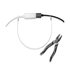 Cable Tethers 30 Pack with Crimping Tool (12 Inches, White Color), Adjustable... picture
