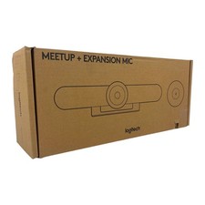 Logitech Meetup 4K ConferenceCam Expansion Mic Video Conferencing 960-001201 picture