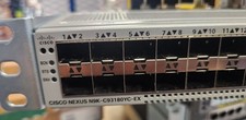 Cisco N9K-C93180YC-EX 48x25GB SFP+ 6x 100GB QSFP28 Port Side Intake Switch picture