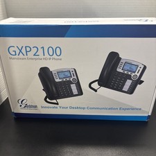 Grandstream GXP2100 HD Voice PoE Business Office Display IP Phone picture