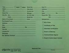 A Plus Automotive Dealer Jackets Green DSA-546#513(W4) 100 picture
