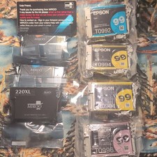 Epson 99 OEM & MIROO 220XL Ink Lot - 7 Pack - Brand New Factory Sealed No box picture