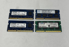 Lot of 4 Mixed 4GB DDR3 Laptop RAM SO-DIMM Used Crucial Elpida Nanya picture