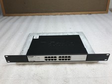 D-Link DGS-1016D 16-Port Gigabit Unmanaged Switch with Rack Ears Power Cables picture