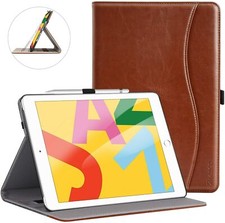 Compatible with New iPad 8th Genaration/iPad 7th Generation 10.2 Inch (Brown) picture