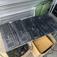 Lot Of 5 Lenovo Keyboards SK-8825 Kb-1021USB Wired Preferred Pro picture