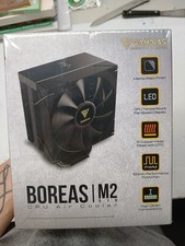 BOREAS M2-51D CPU Air Cooler, Real-Time Digital Display Top Cover, Dual-Tower... picture