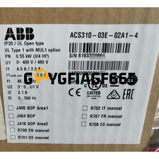 ACS310-03E-02A1-4 ABB Inverter Brand New Shipping DHL/FedEX picture