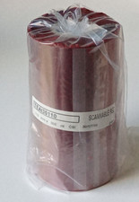 1x TEC I30110 Scannable RED RED Resin Thermal Transfer Ribbon 105mm X 300m Ink IN picture