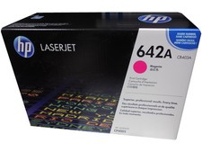 HP CB403A (642A) Magenta Toner Cartridge Genuine OEM Original picture