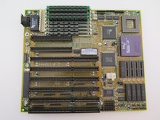 WORKING G486SLC-4 AT Motherboard w/ 486 DX 33 CPU, RAM Vintage Joindata Systems picture