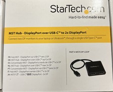 Startech.com Usb-c To Displayport Multi Monitor Splitter - Usb Type-c 2-port Mst picture