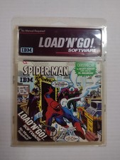 Vintage 1984 IBM PC Spider-Man Questprobe Load 'N' Go  picture