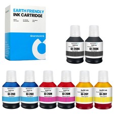 8-Pack Compatible OSI GI-26 Ink Bottle for Canon MAXIFY GX6020 GX7020 picture