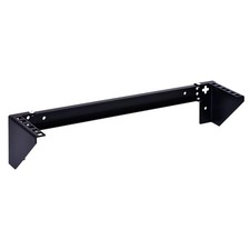 2U Vertical Wall Mount Rack Heavy Duty 125lbs Capacity Mounting Bracket picture
