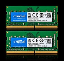 Crucial 16GB (2x8GB) RAM DDR4 2666MHz Laptop Ram CT8G4SFS8266.M8FD picture