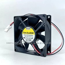 Sanyo SANACE 80W 9WP0824S4D03 DC24V 0.1A 8CM 3-Pin Inverter Cooling Fan picture