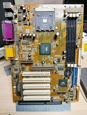 VINTAGE Motherboard SUPERGRACE / PCPARTNER - socket 462, VIA KT133 - TEST OK  picture
