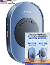 Vaydeer Undetectable Mouse Mover, M4 5.12*3.15*0.98 inches, Navy Blue picture