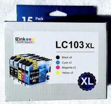 NEW FACTORY SEALED EZ INK Compatible Ink Cartridge Replacement LC103XL Lot of 13 picture